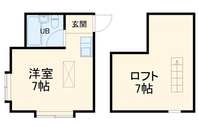 セゾン茅ヶ崎の間取り