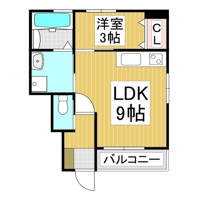 ヒルサイドテラス伊那中央Ａの間取り