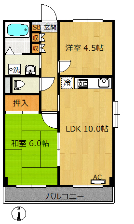 ロイヤル貴の間取り