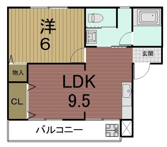 グランコートビワコの間取り