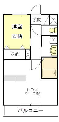 グランディールの間取り