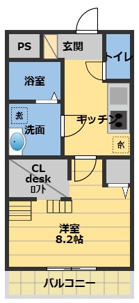 (仮称）ルネス栗真の間取り