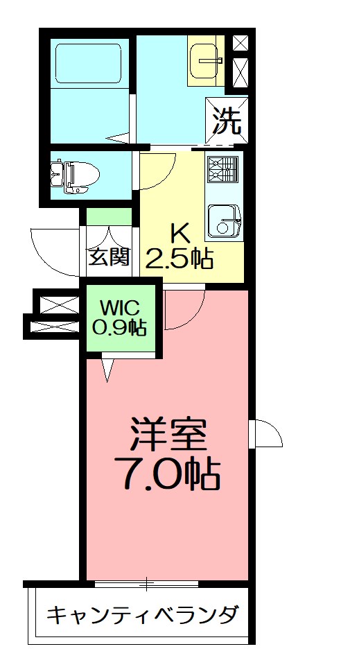 アントラSの間取り