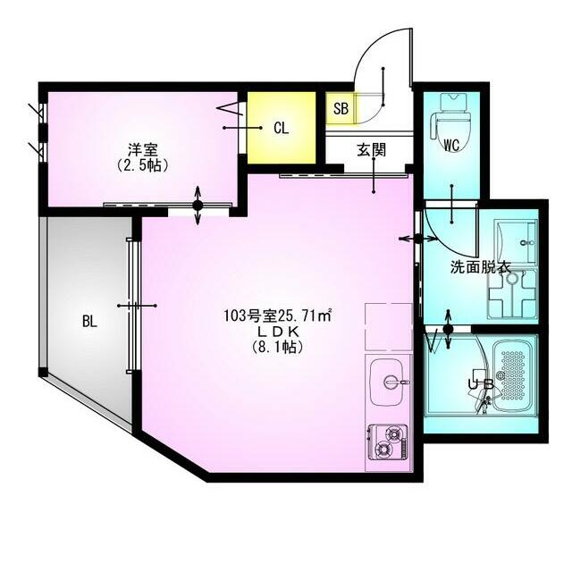 ＲＥＧＡＬＥＳＴ　南流山の間取り