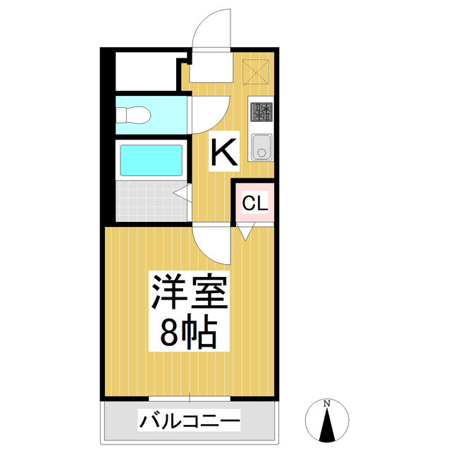 クイーンディオールマンションの間取り