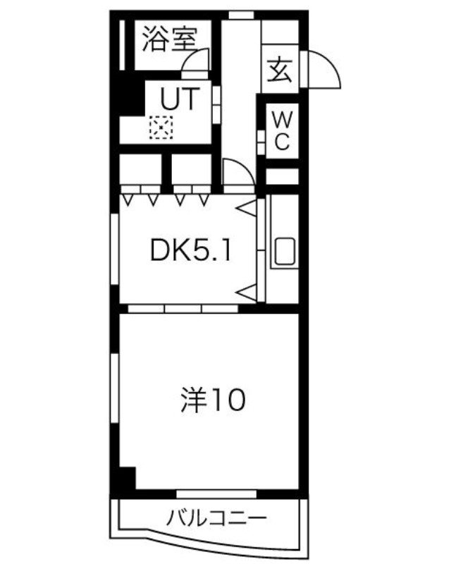 ノールルミエール黒川の間取り