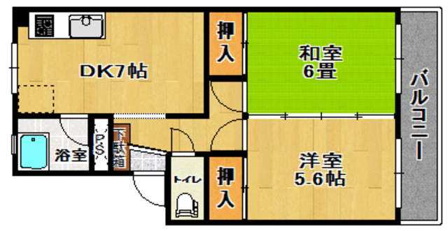 ＭＡＲＵＣＯ香久池の間取り