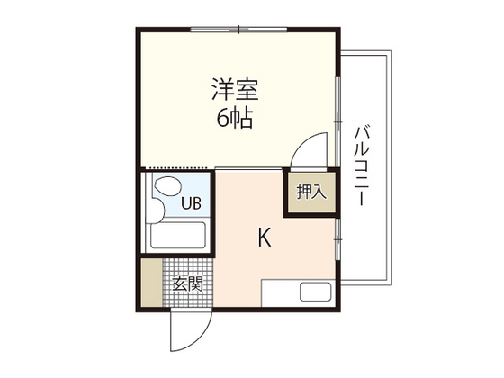 【安芸郡府中町浜田のマンションの間取り】