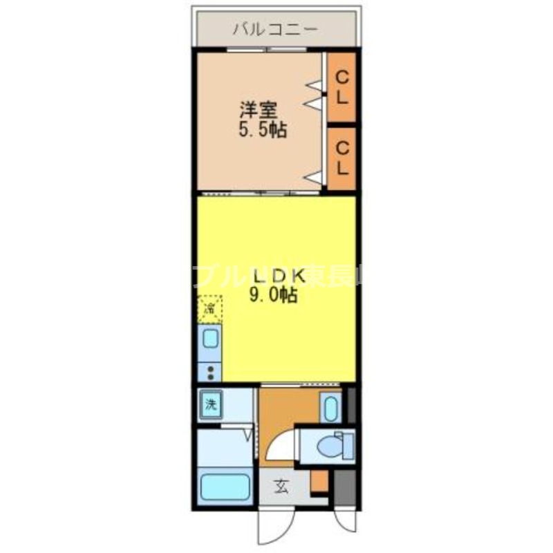 Residence古賀の間取り