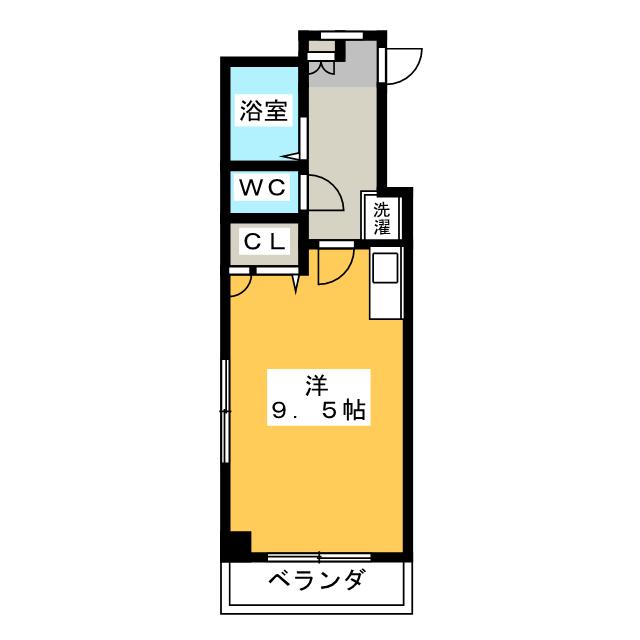 フレアコート八筋の間取り