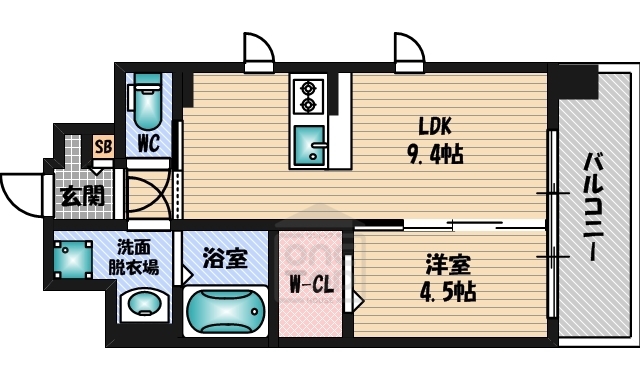 第22関根マンションの間取り