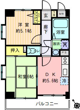 ハーモナイズ1の間取り