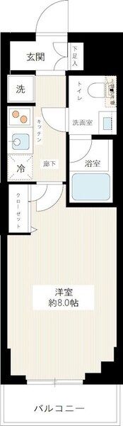 江東区三好のマンションの間取り