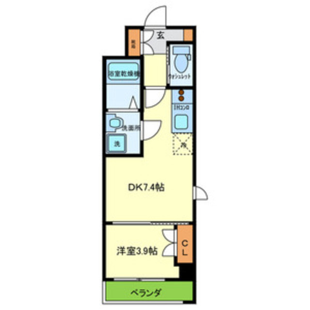 FLATS　MINAGUCHIの間取り