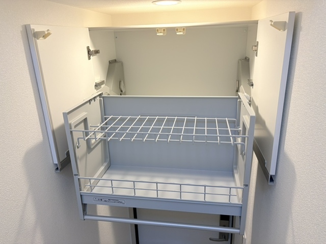 玄関　◆シューズボックス（開放状態）◆