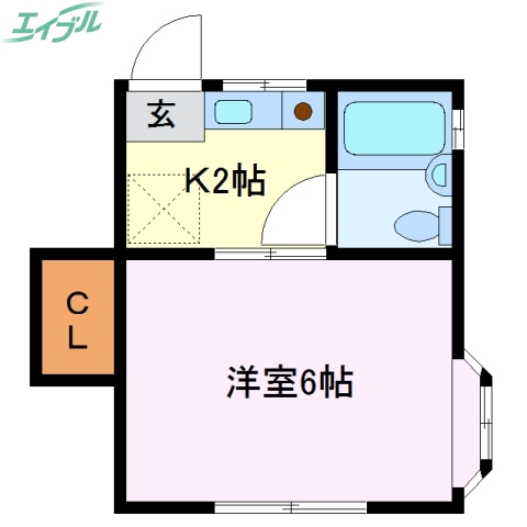 ムーンハイツの間取り