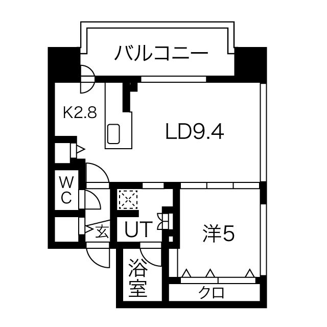 【Ｆ中の島の間取り】