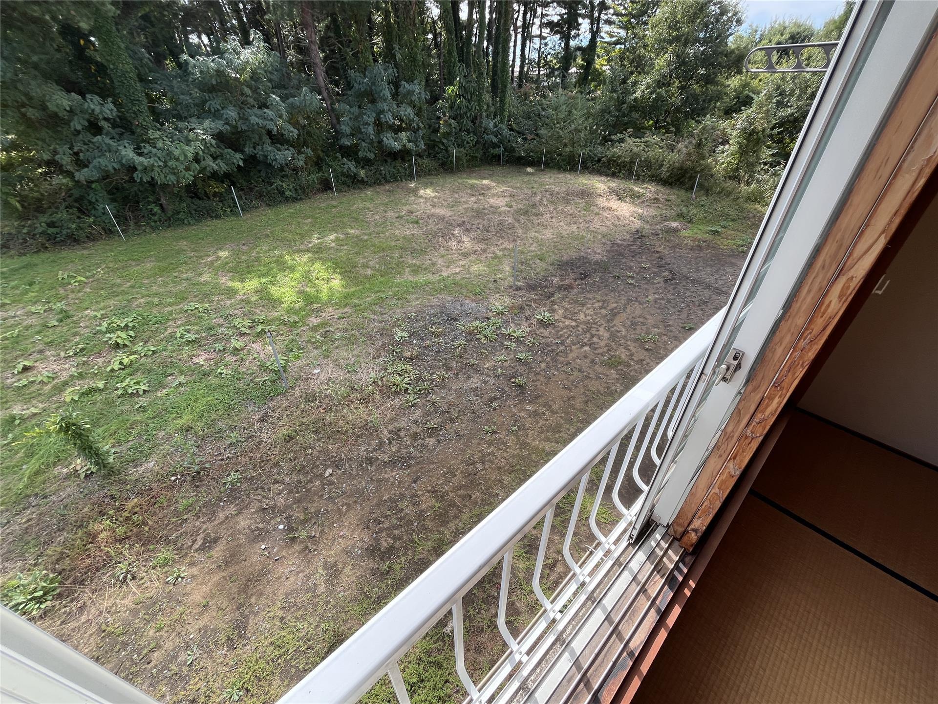 バルコニー　物干し