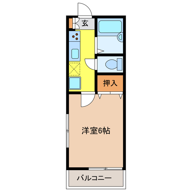 カサグランデうべの間取り