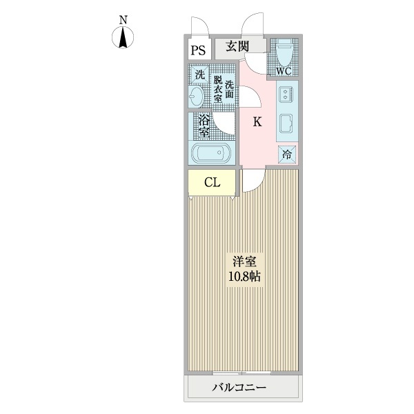 フジパレス堺老松町III番館の間取り