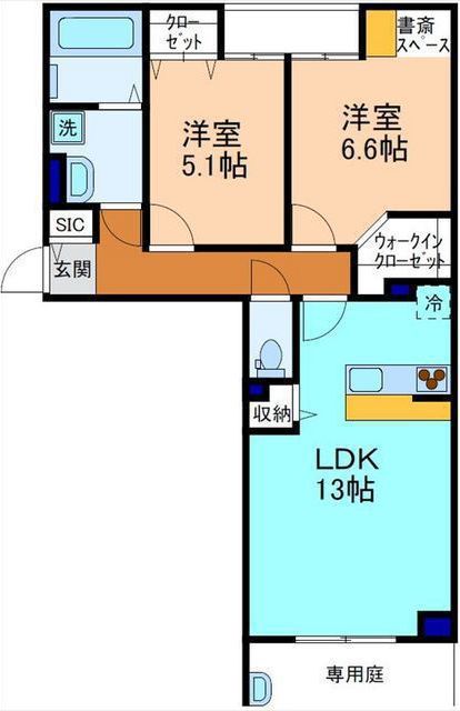 コルタード金沢の間取り