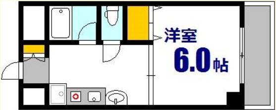 ラポール小町の間取り