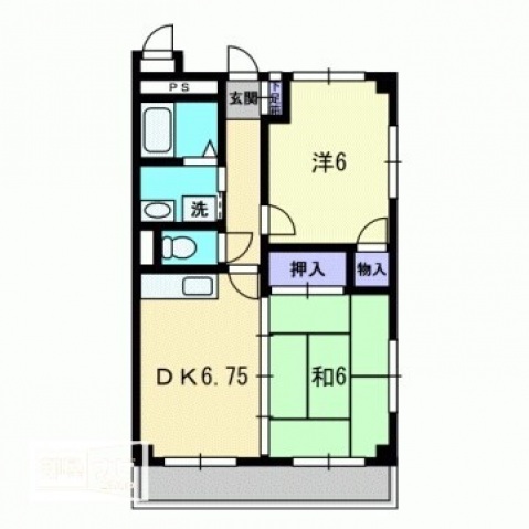 メゾンド屋島Iの間取り