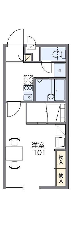 レオパレスななせIIの間取り