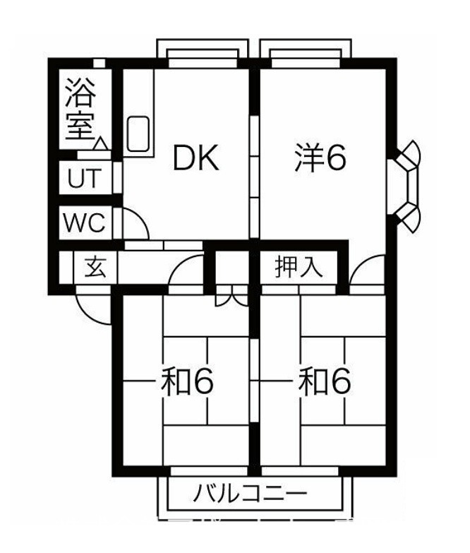 サンビレッジ小鳥沢Cの間取り