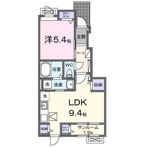 サンフラワーの間取り