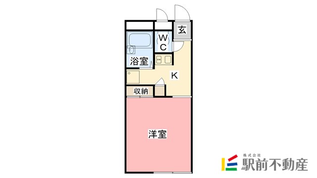 レオパレス若宮の間取り