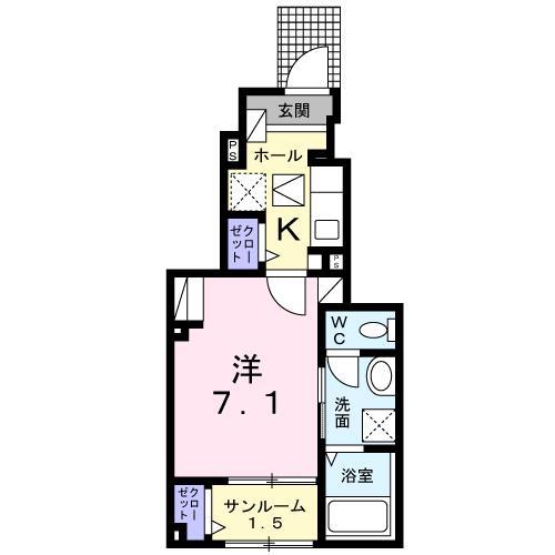 イーリスコートの間取り