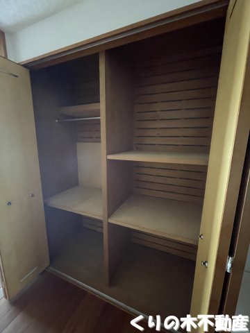 収納　大きなスペースがあり、収納には困りません
