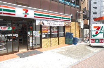 コンビニ　セブンイレブン 芝浦3丁目店（コンビニ）まで342m