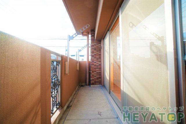 バルコニー　南向きバルコニー