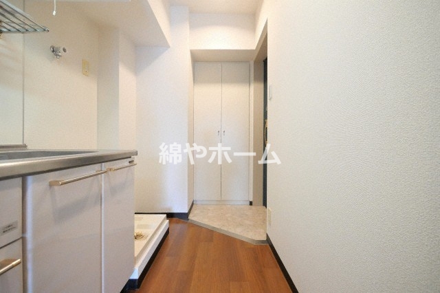 玄関　収納もある玄関です