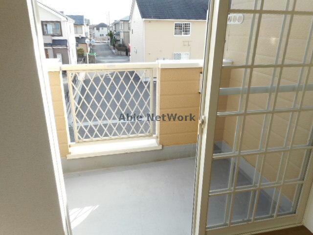 バルコニー　※別部屋写真参照