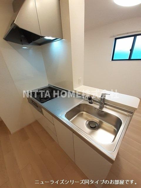 キッチン　【イメージ写真】３口コンロ付きアイランドキッチン♪