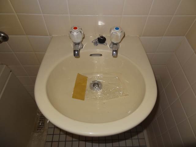洗面設備　2018年10月撮影