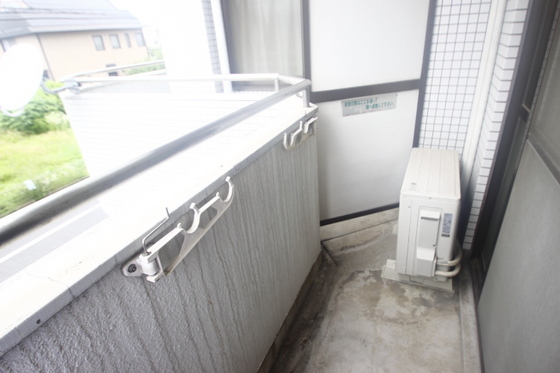 バルコニー　※別号室の写真です