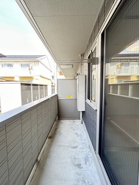 バルコニー　写真は102号室です（参考）