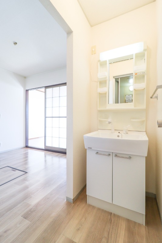 洗面設備　図面と現状に相違がある場合には現状を優先