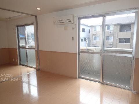 バルコニー　リビングエアコン