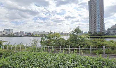 公園　中央区立新川公園（公園）まで498m