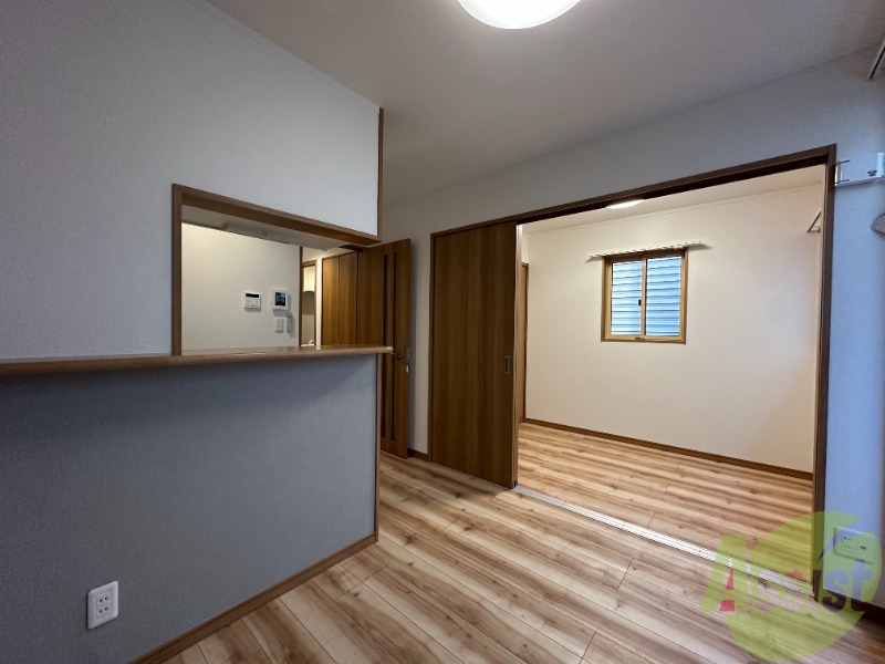 居室・リビング　６．２帖のリビングルーム。綺麗なお部屋でした