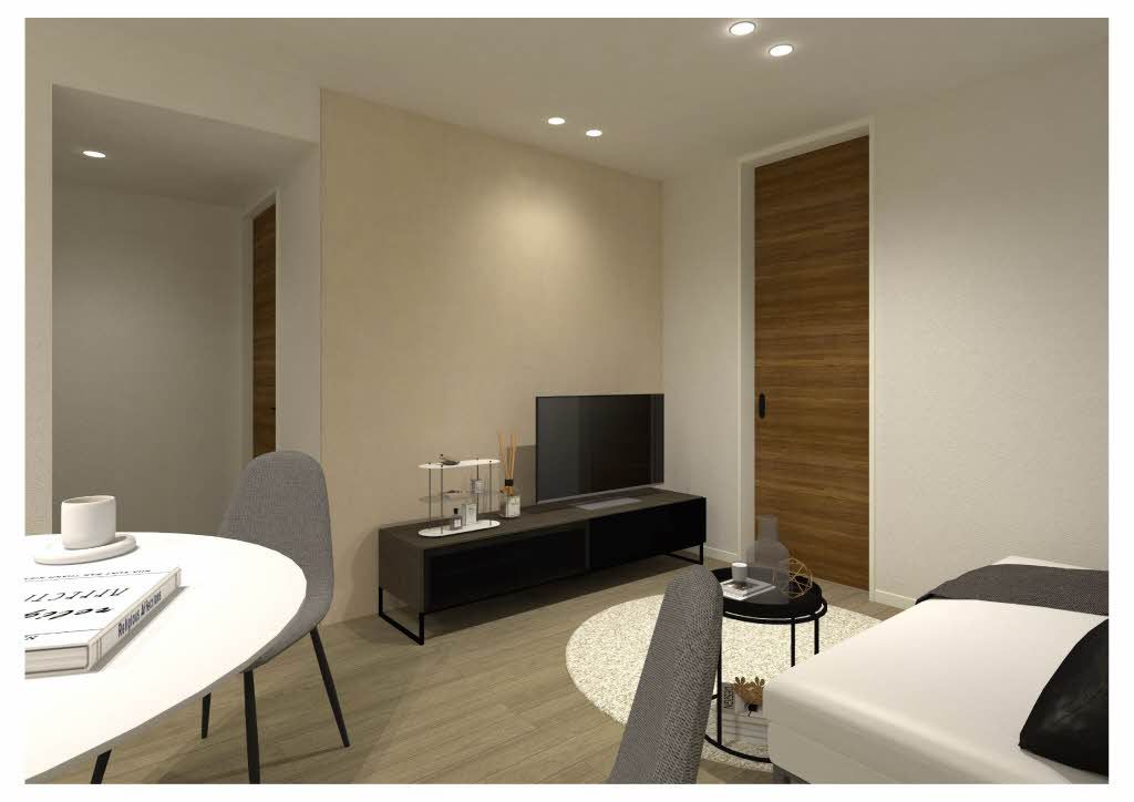 その他部屋・スペース　完成予想図／家具等は配置のイメージで物件に付属しておりません