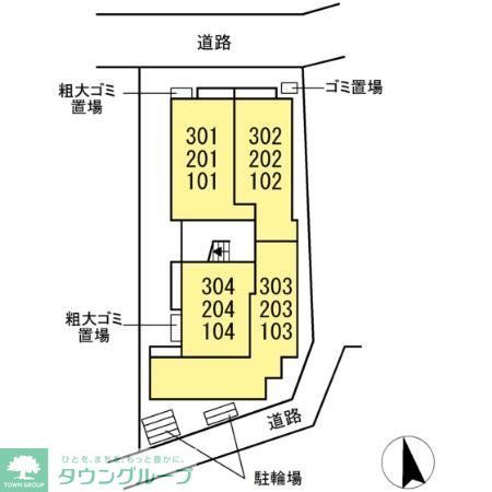 ロビー　間取図