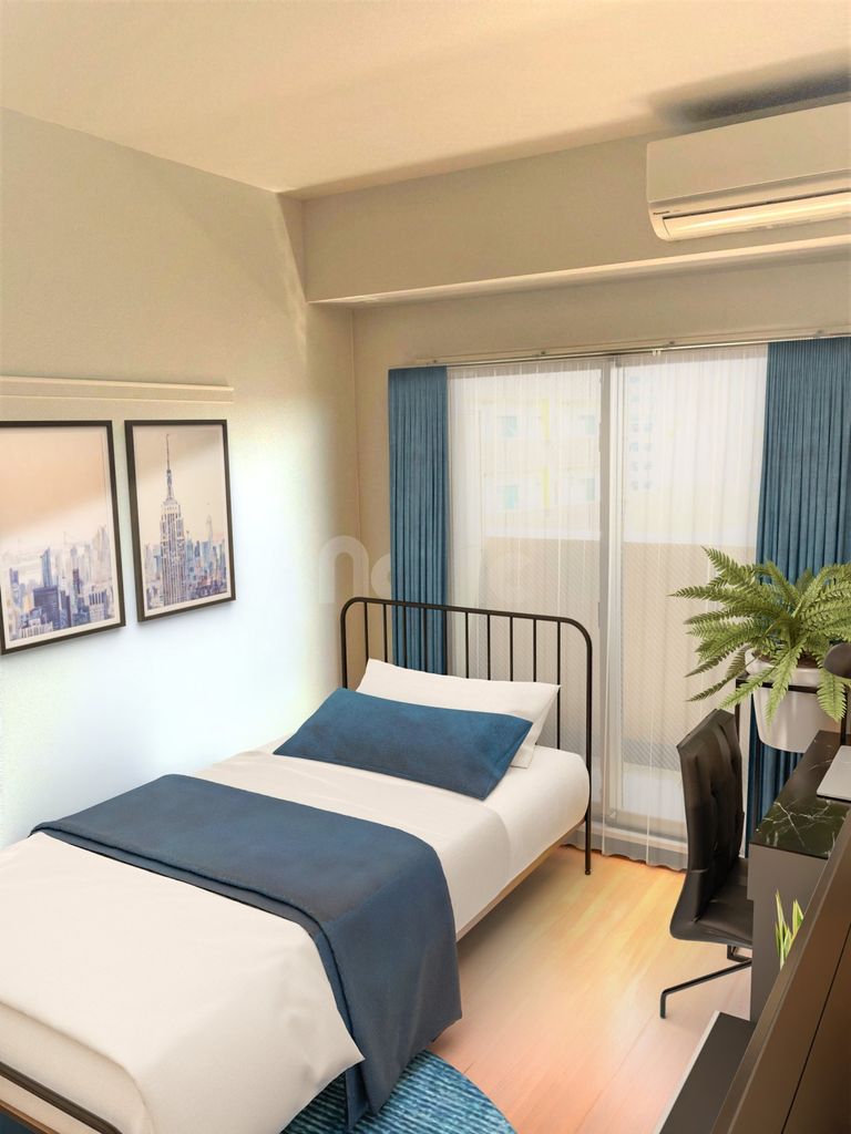 居室・リビング　バーチャルモデルルームのため家具・家電などはついておりませ…