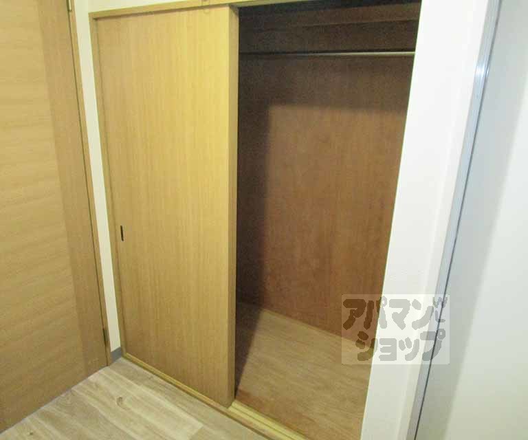 収納　２０１号室の写真です。