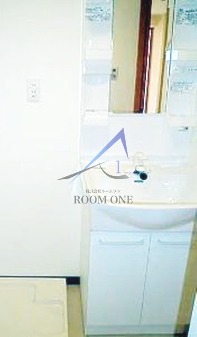 洗面設備　洗面台です。